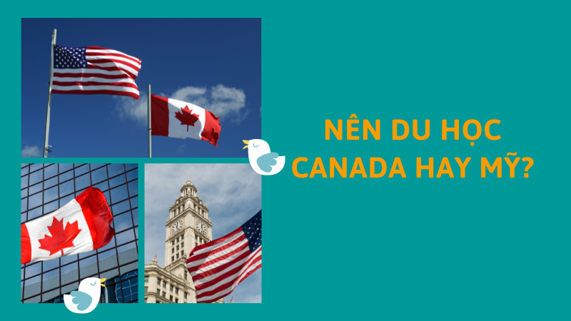 Nên đi du học Canada hay Mỹ